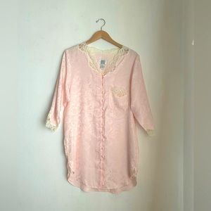 Night gown button down vintage